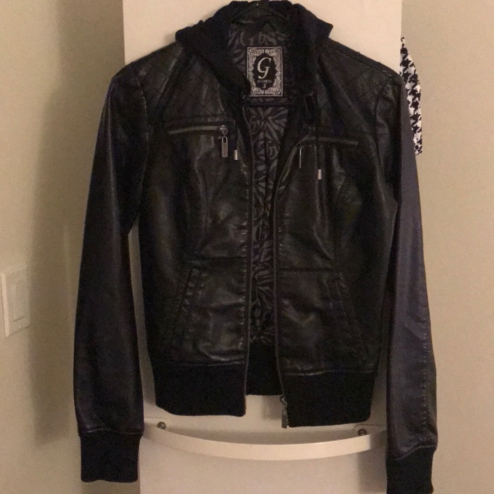 Leather bomber jacket from G by Guess
